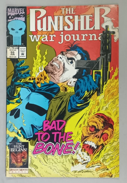 THE PUNISHER WAR JOURNAL , BAD TO THE BONE ! BENZI DESENATE , 1993
