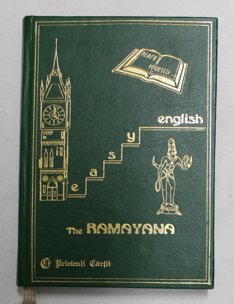 THE RAMAYANA by  CRISTINA STEFANESCU and WAYNE LEAH , 1995, COLLECTION '' EASY ENGLISH ''
