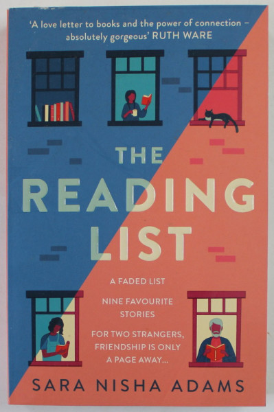 THE  READING LIST by SARA NISHA ADAMS , 2022