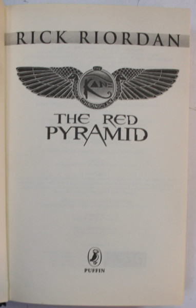 THE RED PYRAMID by RICK RIORDAN , 2010