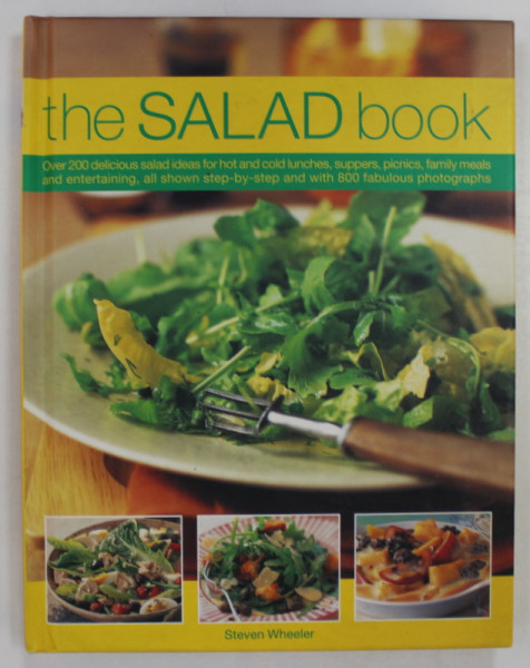 THE SALAD BOOK , OVER 200 DELICIOUS SALAD IDEAS ..by STEVEN WHEELER , 2012