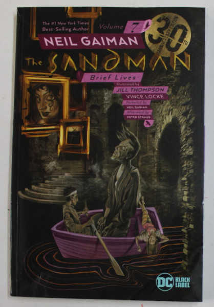 THE SANDMAN - BRIEF LIVES by NEIL GAMAN , illustrated by JILL THOMPSON and VINCE LOCKE , 2019, BENZI DESENATE , VOLUMUL 7