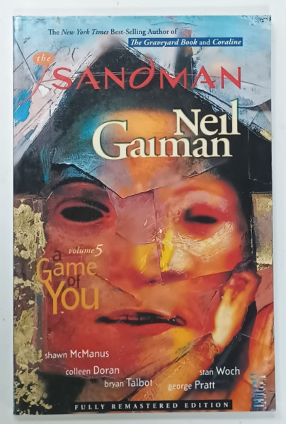 THE SANDMAN  by NEIL GAMAN , VOLUME 5 : A GAME FOR YOU , 2011, BENZI DESENATE *