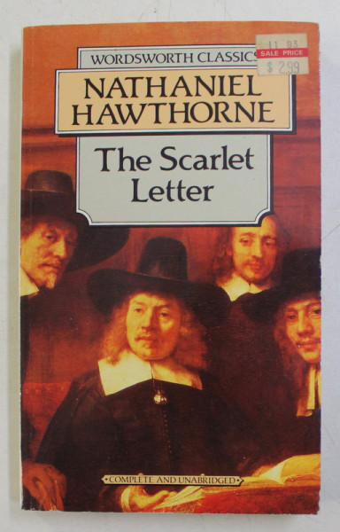 THE SCARLETT LETTER by NATHANIEL HAWTHORNE , 1993