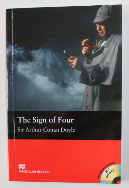 THE SIGN OF FOUR by SIR ARTHUR CONAN DOYLE , retold by ANNE COLLINS , 2005 , LIPSA CD *