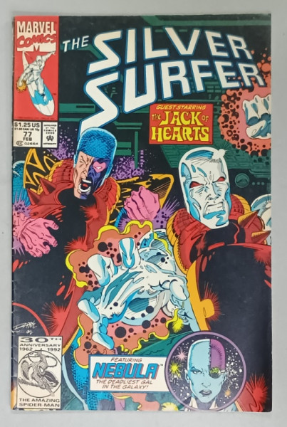 THE SILVER SURFER , GUEST STARRING THE JACK OF HEARTS , BENZI DESENATE , 1993