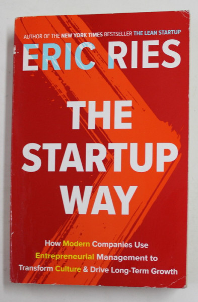 THE STARTUP WAY by ERIC RIES , 2017