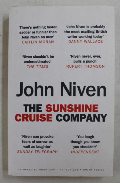 THE SUNSHINE CRUISE COMPANY by JOHN NIVEN , 2015