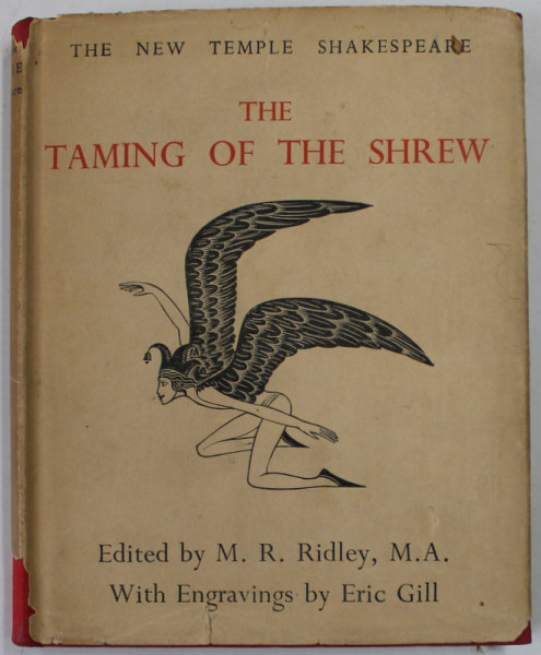 THE TAMING OF THE SHREW  by WILLIAM SHAKESPEARE , with engravings by ERIC GILL , 1934