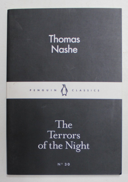 THE  TERRORS OF THE NIGHT by THOMAS NASHE , 2015