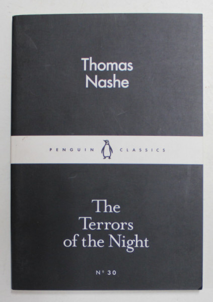THE  TERRORS OF THE NIGHT by THOMAS NASHE , 2015
