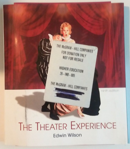 THE THEATER EXPERIENCE de EDWIN WILSON , 2004