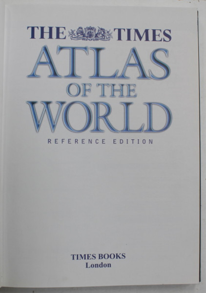 THE TIMES ATLAS OF THE WORLD , REFERENCE EDITION , 2004
