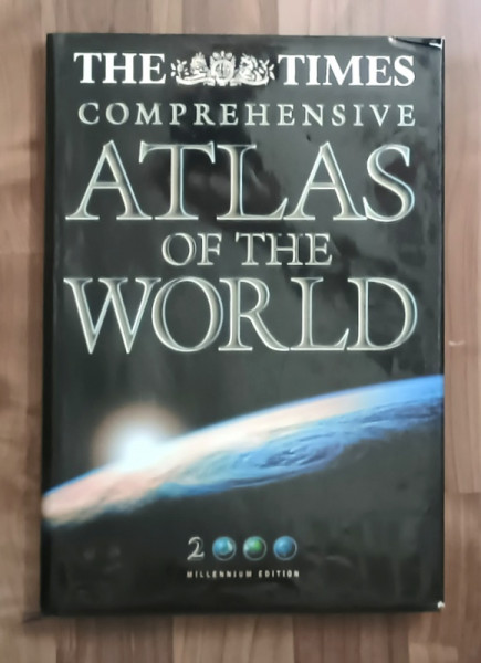 THE TIMES , COMPREHENSIVE ATLAS OG THE WORLD , 1999