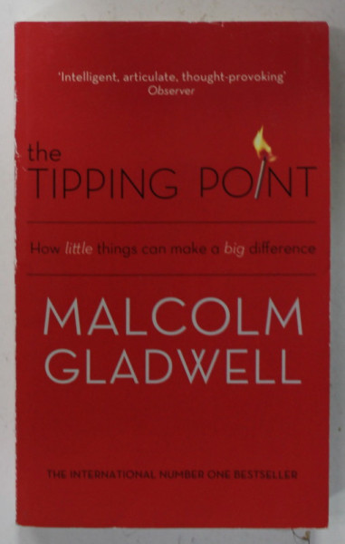 THE TIPPING POINT by MALCOM GLADWELL , 2012
