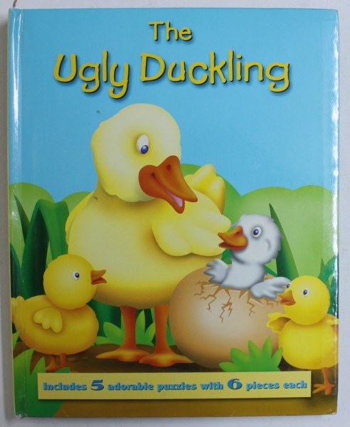 THE UGLY DUCKLING by NANCY TRITES BOTKIN , illustrations PETER LAWSON , INCLUDES 5 ADORABLE PUZZLES WITH 6 PIECES EACH , 2007