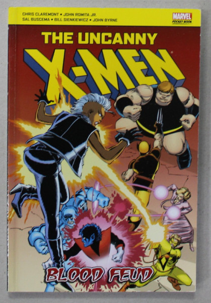 THE UNCANNY X- MEN : BLOOD FEUD  by CHRIS CLAREMONT and JOHN BYRNE , MARVEL , 2010 , BENZI DESENATE *