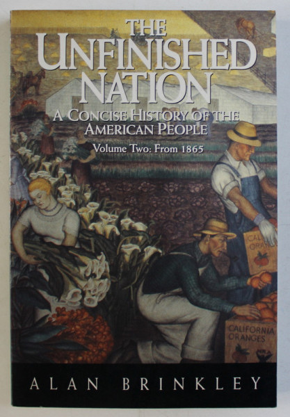 THE UNFINISHED NATION - A CONCISE HISTORY OF THE AMERICAN PEOPLE VOL. II FROM 1865 by ALAN BRINKLEY , 1993
