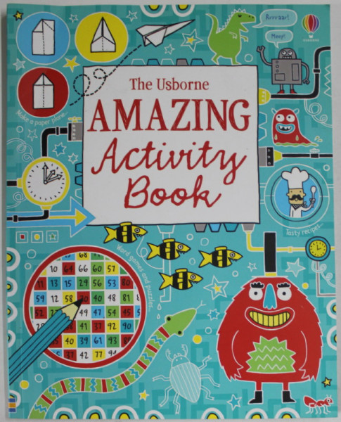 THE USBORNE AMAZING ACTIVITY  BOOK , by REBECCA GILPIN ...LOUIE STOWELL , designed by ERICA HARRISON ...LISA VERRALL , 2020