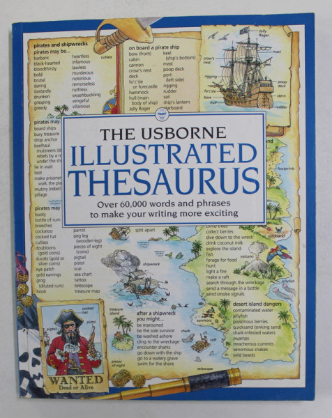 THE USBORNE ILLUSTRATED THESAURUS , written and edited by JANE BINGHAM and FIONA CHANDLER ,  illustrated by DAVID CUZIK ...GARY BINES , 1996