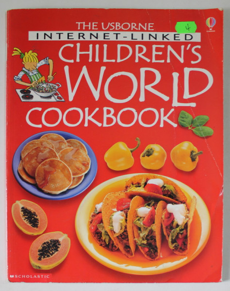 THE USBORNE INTERNET - LINKED CHILDREN 'S WORLD COOKBOOK by ANGELA WILKES and FIONA WATT , 2002