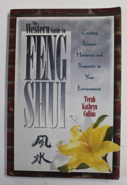 THE WESTERN GUIDE TO FENG SHUI by TERAH KATHRYN COLLINS , 1996, PREZINTA URME DE UZURA