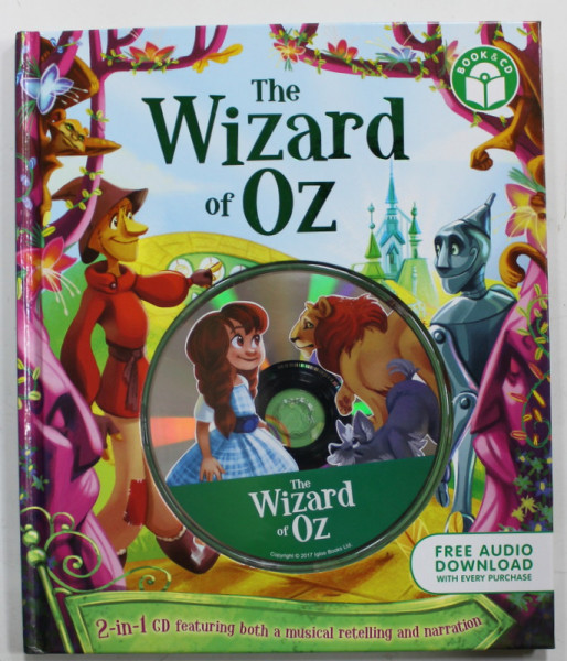 THE WIZARD OF OZ , FREE AUDIO CD , 2017