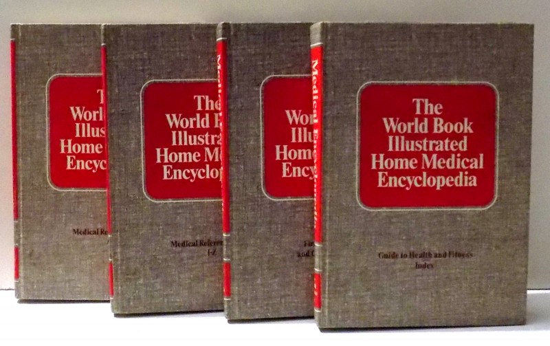 THE WORLD BOOK ILLUSTRED HOME MEDICAL ENCYCLOPEDIA , VOL I-IV , 1980