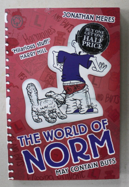 THE WORLD OF NORM MAY CONTAIN BUTS by JONATHAN MERES ,  illustration by DONOUGH O 'MALLEY , 2015