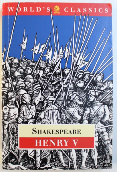 THE WORLD'S CLASSICS: HENRY V de SHAKESPEARE, 1994