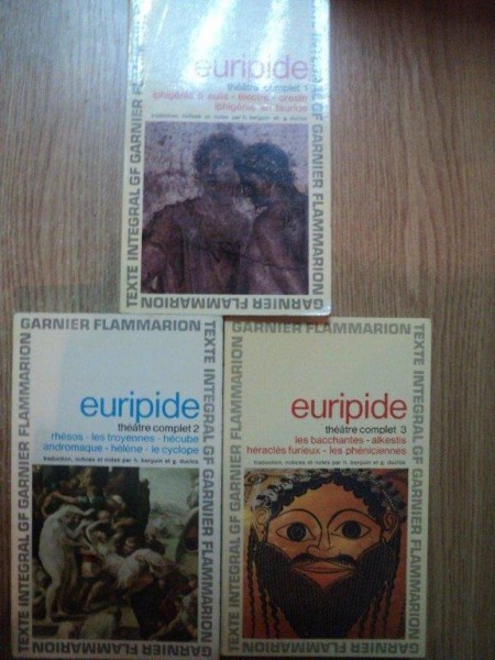 THEATRE COMPLETE VOL. I - III de EURIPIDE