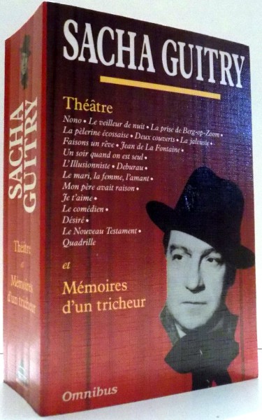 THEATRE ET MEMOIRES D`UN TRICHEUR par SACHA GUITRY , 1991