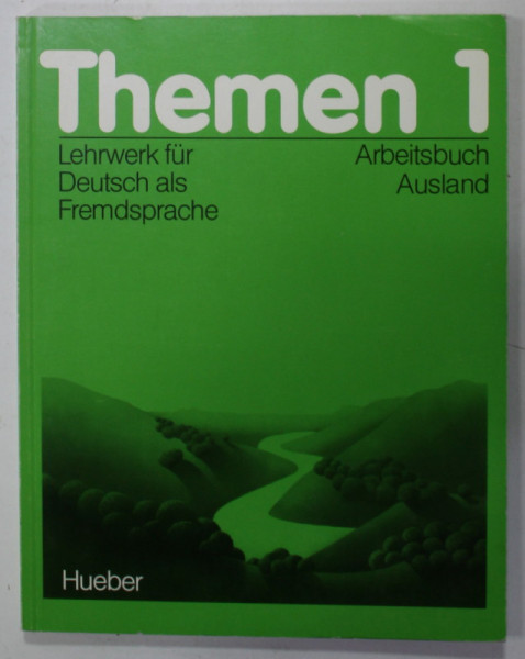 THEMEN 1 , LEHRWERK FUR DEUTSCH ALS FREMDSPRACHE , ARBEITSUCH AUSLAND  , TEXT IN LB. GERMANA , 1995