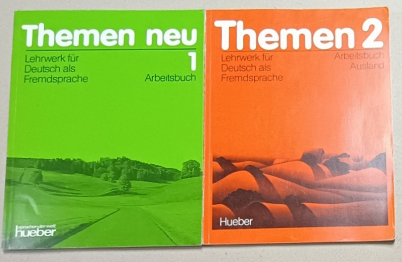 THEMEN NEU , ARBEITSBUCH 2 / ARBEITSBUCH AUSLAND ( CURS DE LIMBA GERMANA PENTRU STRAINI  ) , 2 VOLUME , TEXT IN LIMBA GERMANA , 1997