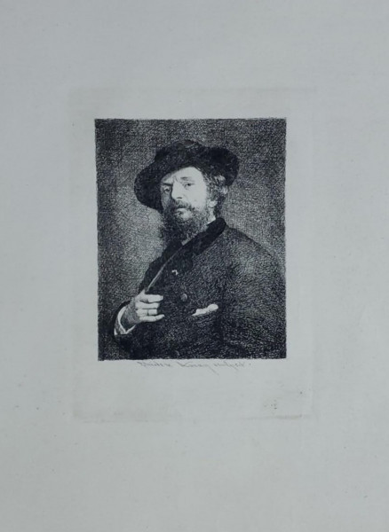Theodor Aman (1831-1891) - Autoportret