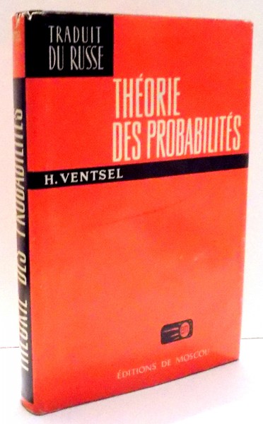 THEORIE DES PROBABILITES par H. VENTSEL , 1973