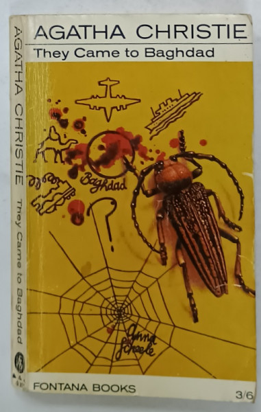 THEY CAME TO BAGHDAD by AGATHA  CHRISTIE , 1968 , PREZINTA URME DE UZURA