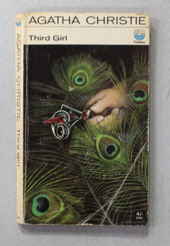 THIRD GIRL by AGATHA CHRISTIE , 1966 , PREZINTA SUBLINIERI CU PIXUL