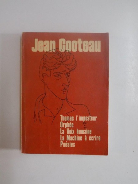 THOMAS L'IMPOSTEUR , ORPHEE , LA VOIX HUMAINE , LA MACHINE A ECRIRE , POESIES de JEAN COCTEAU, 1976