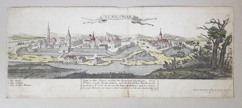 Timisoara - Gravura, cca. 1720