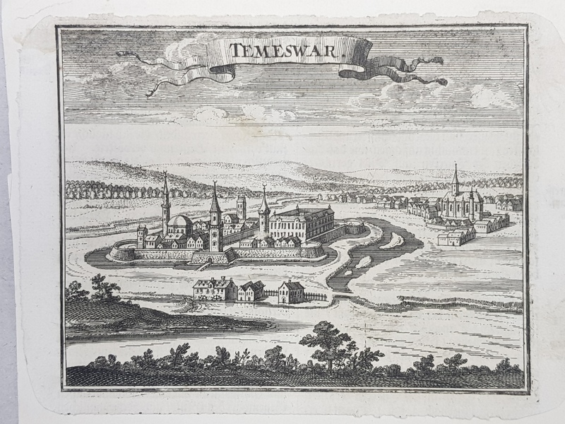 Timisoara, Gravura Secol 18