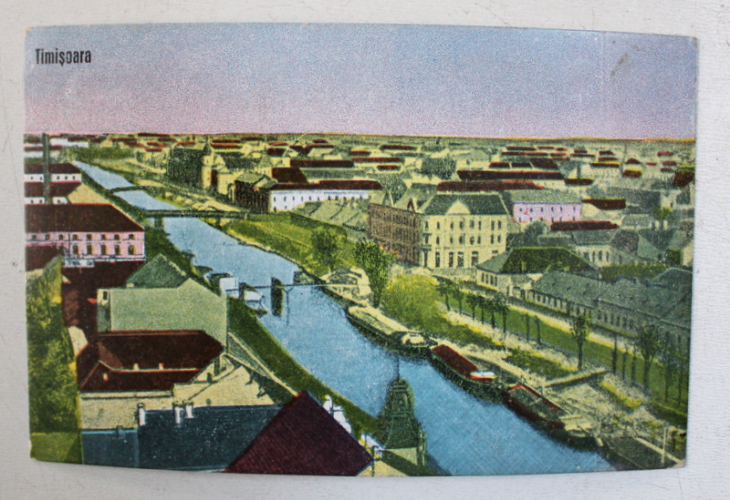 TIMISOARA - VEDERE GENERALA , CARTE POSTALA ILUSTRATA