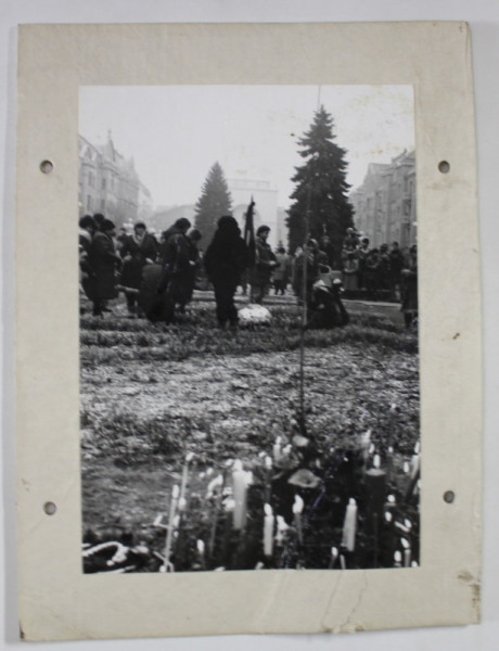 TIMISOARA , ZI DE COMEMORARE , FOTOGRAFIE , 1989 - 1990 ( ? )