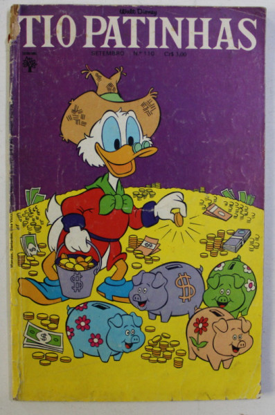 TIO PATINHAS - SETEMBRO NR. 110 , 1974