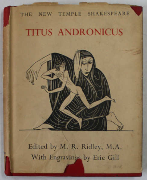 TITUS ANDRONICUS by WILLIAM SHAKESPEARE , with engravings by ERIC GILL , 1934
