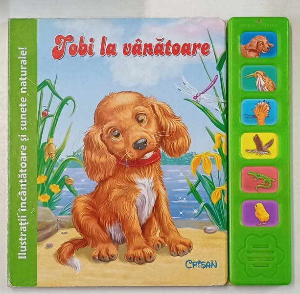 TOBI LA VANATOARE , CONTINE DISPOZITIV DE EMITERE A SUNETELOR PRIN APASARE , 2014