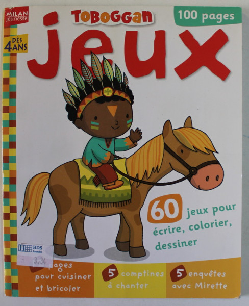 TOBOGGAN , SPECIAL JEUX  , 2005 ,  REVISTA PENTRU COPII