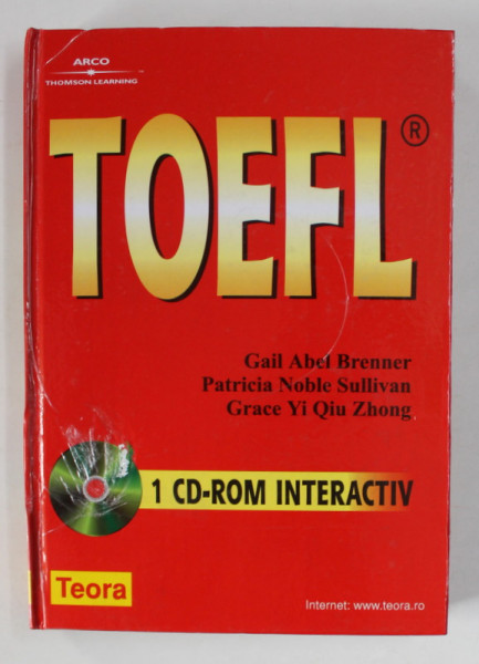 TOEFL de GAIL ABEL BRENNER... GRACE YI QIU ZHONG , 2002 *CONTINE CD