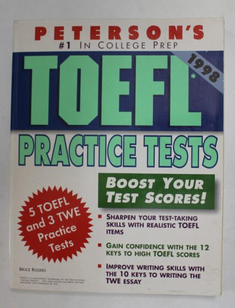 TOEFL - PRACTICE TESTS by BRUCE ROGERS , 1997
