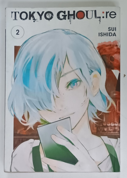 TOKYO GHOUL : re by SUI ISHIDA , No. 2 , BENZI DESENATE CU TEXT IN LIMBA ENGLEZA , 2017